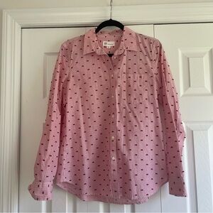 GAP fitted boyfriend button down shirt